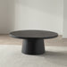 Willy Charcoal Concrete 44" Round Pedestal Coffee Table by Leanne Ford