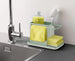 Joseph Joseph Caddy Sink Tidy in Light Stone/Sage