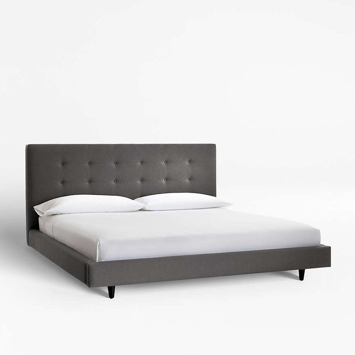 Tate California King Upholstered Bed 38"