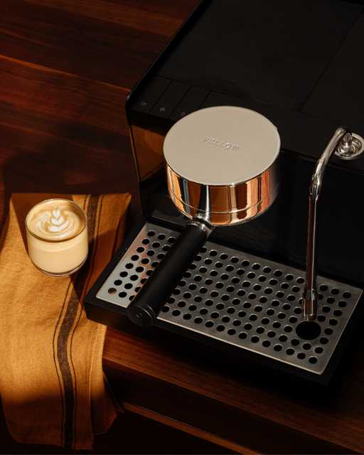 Fellow Espresso Series 1, Cherry Red + Walnut, 220V