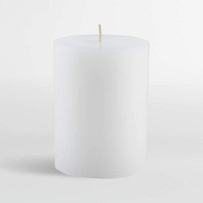 3"x4" White Pillar Candle