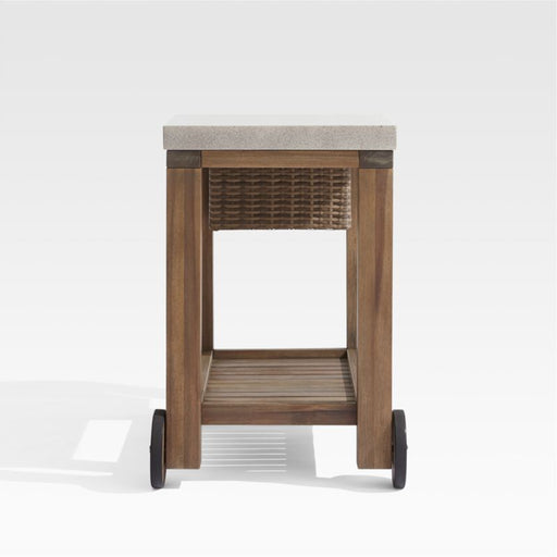 Abaco Outdoor Bar Cart