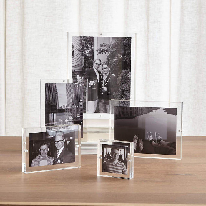 Acrylic 4x6 Block Picture Frame
