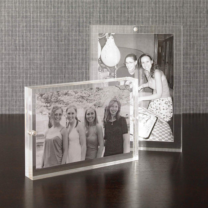 Acrylic 4x6 Block Picture Frame