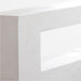 Adia White Wood Platform King Bed by Leanne Ford
