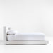 Adia White Wood Platform King Bed by Leanne Ford