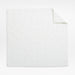 Aire Crinkle Organic Cotton Linen Blend Cotton Cream Standard Pillow Sham