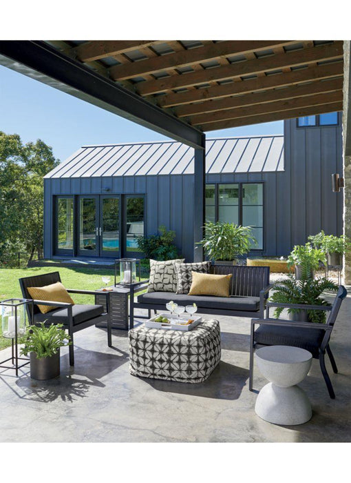 Dundee Bronze Floor Indoor/Outdoor Planter - Crate and Barrel Philippines