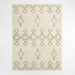 Algiers Wool Hand-Knotted Ivory Area Rug 10'x14'