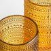 Alma Amber Double Old-Fashioned Glass