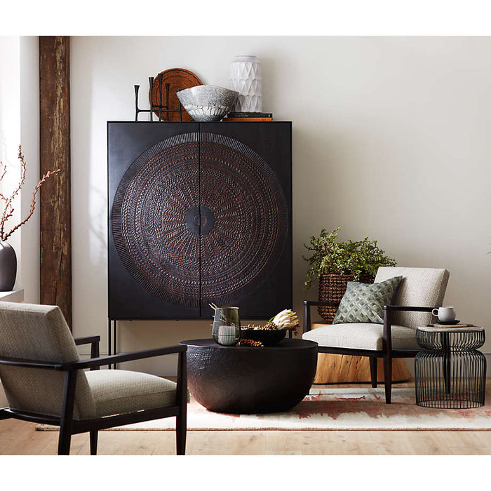 Fernando Metal Drum Coffee Table