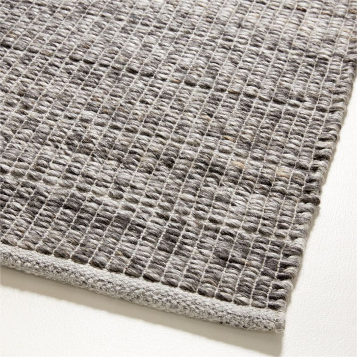 Andalucia Performance Handwoven Grey Area Rug 8'x10'