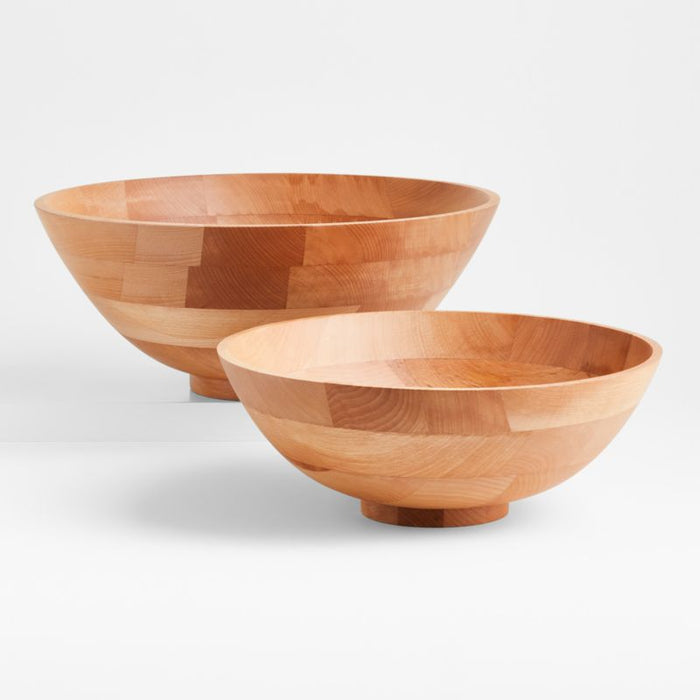 Anders Extra-Large 18" Natural Wood Serving Bowl