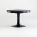 Aniston Black 45" Round Extension Dining Table