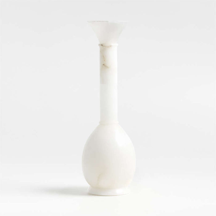 Vecchio Alto Alabaster Vase 19" by Athena Calderone
