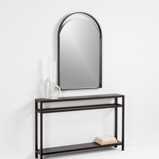 Aosta Black Wall Mirror