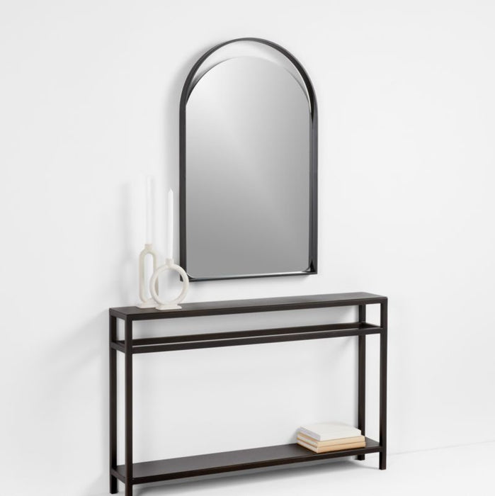 Aosta Black Wall Mirror
