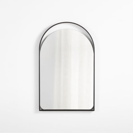 Aosta Black Wall Mirror