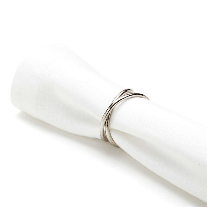 Aria Silver Napkin Ring
