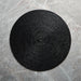 Artesia  Black Round Placemat