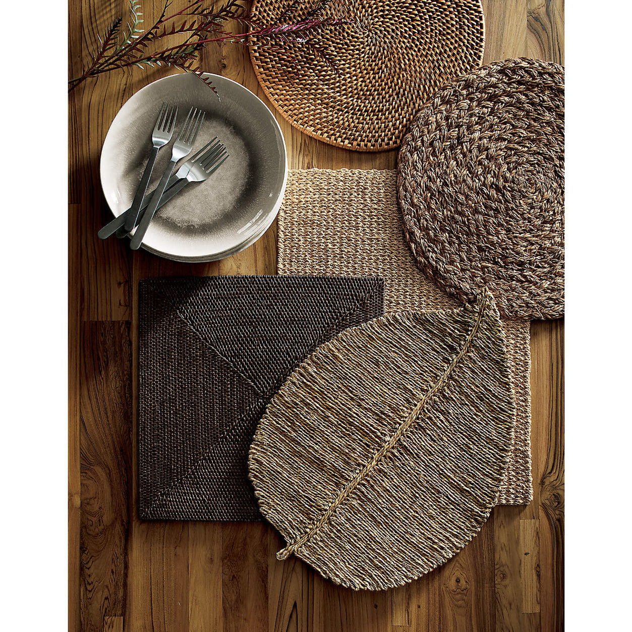 Artesia Black Round Placemat Crate and Barrel Philippines