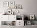 Brushed Silver 8x10 Wall Frame