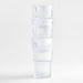 Atwell Tall Stackable Ribbed Glass
