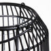 Austell Large Black Metal Outdoor Lantern 17"