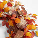 Faux Autumn Leaf Wreath