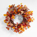 Faux Autumn Leaf Wreath