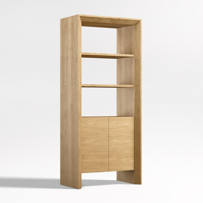 Baja Natural Storage Bookcase