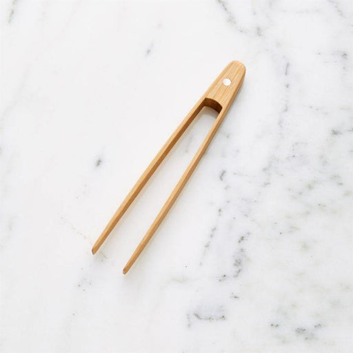 Bamboo Toast Tongs with Magnet - Crate and Barrel Philippines
