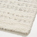 Barcelona Wool Handwoven Grey Ivory Area Rug 6'x9'