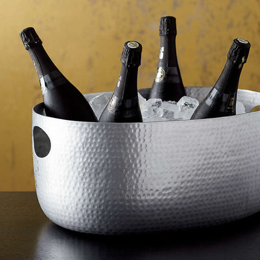 Bash Silver Beverage Tub