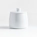 White Ceramic Sugar Bowl