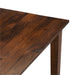 Basque 82"-118" Honey Solid Wood Extendable Dining Table