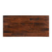 Basque 82" Honey Brown Solid Wood Dining Table