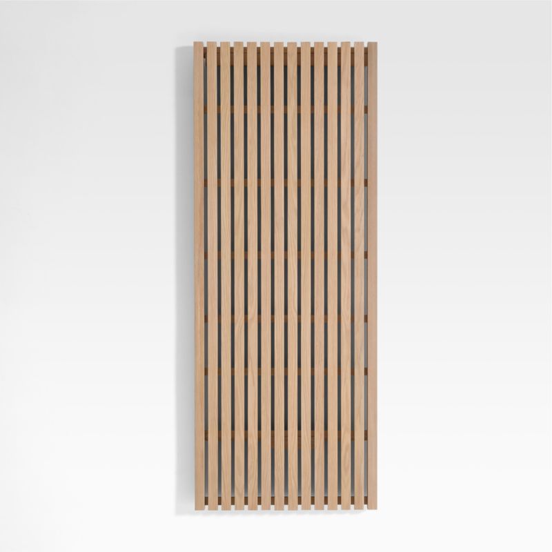 Batten White Oak 24 Back Panel Crate And Barrel Philippines   BattenAlmnd24inBckPanelSOSSS22 1200x1200 