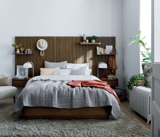 Grey Belgian Flax Linen Sham King