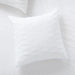 Belamy Euro White Pleated Sham