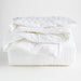 Belamy Euro White Pleated Sham