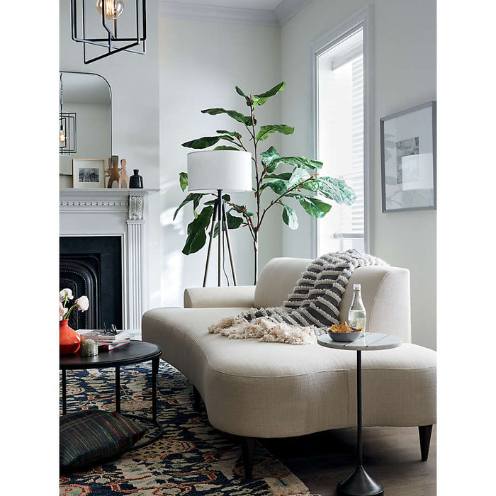 Edge Black Arch Wall Mirror