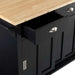 Belmont Black Kitchen Island