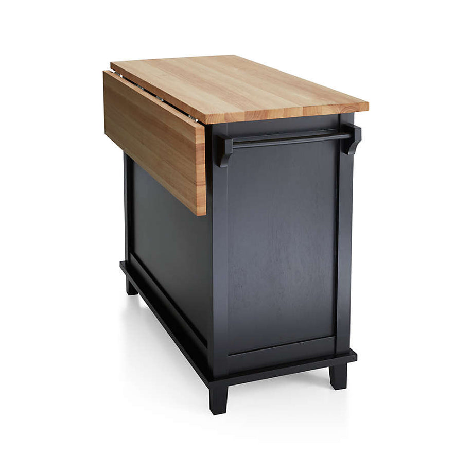 Belmont Black Kitchen Island Crate And Barrel Philippines   BelmontKitchenIslandBlkAV3F16 917x917 