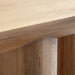Bomen Natural Oak Wood Console Table