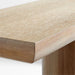 Bomen Natural Oak Wood Console Table