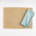Craft Blue Mist Cotton Fringe Napkin