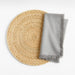 Craft Frost Grey Cotton Fringe Napkin