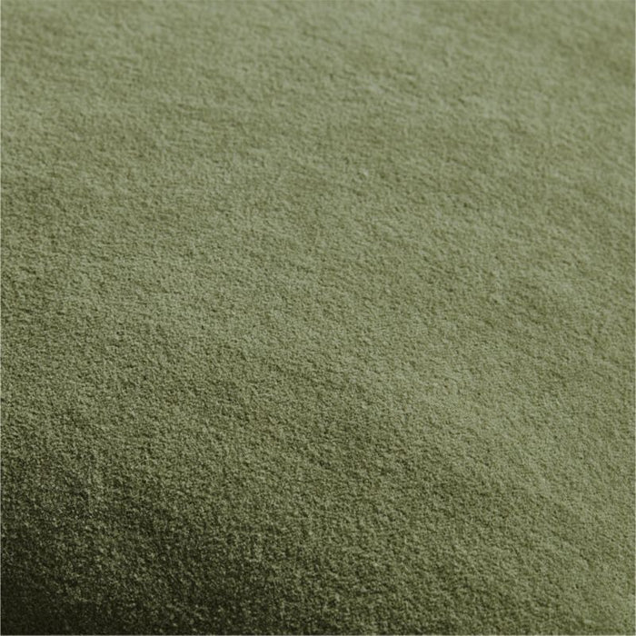 Moss 20"x20" Washed Organic Cotton Velvet Throw Pillow Cover