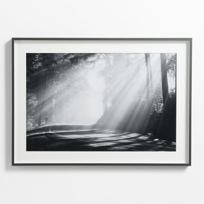 Brushed Black 20x30 Wall Picture Frame